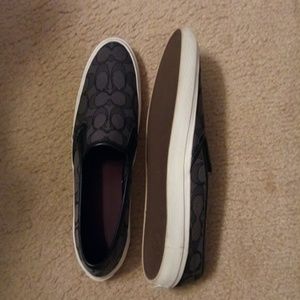 Coach slip on sneakers